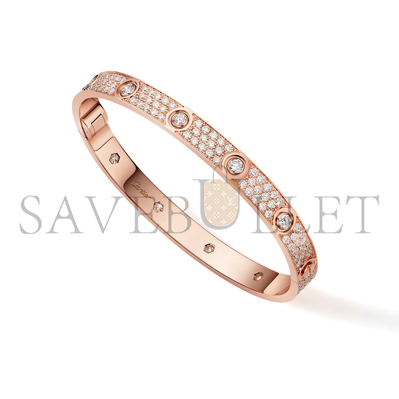 ca*t1er love bracelet, classic model, paved, 10 D1am0nds n6727217
